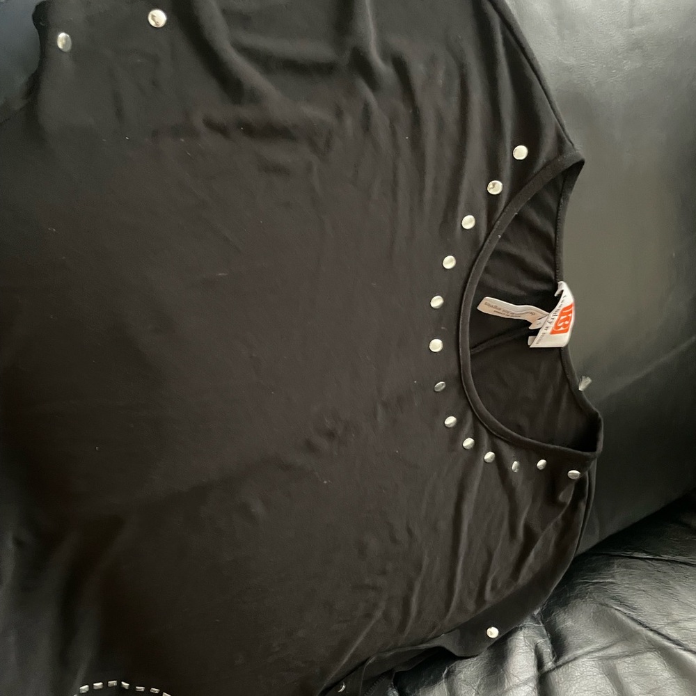Laundry by Design Black Studded Mini Dress